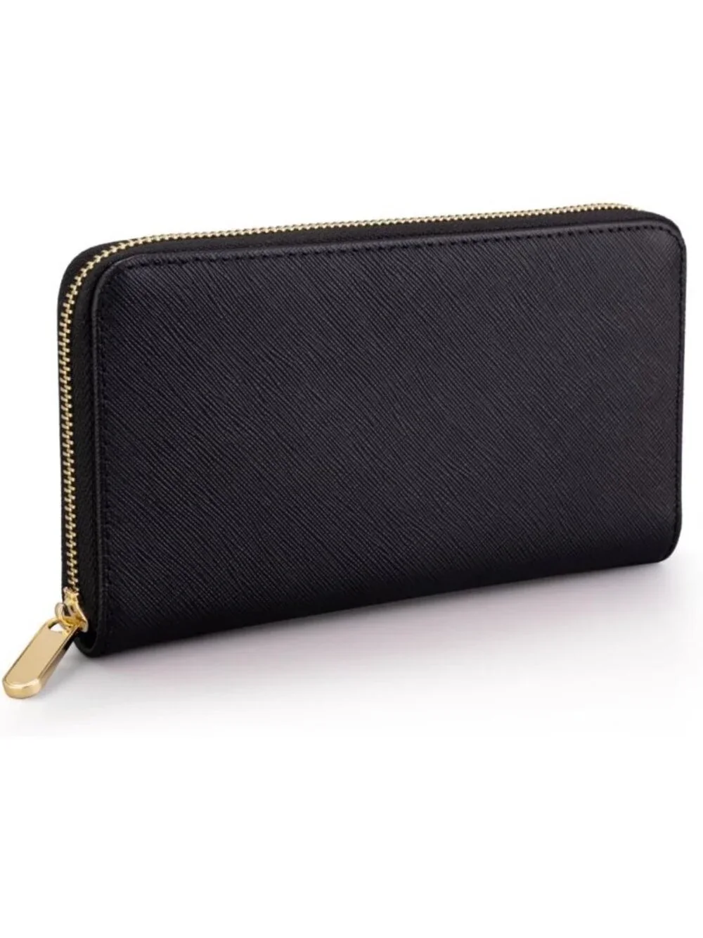Luxury Real Leather Travel Wallet | Large Capacity Card Holder & Phone Clutch